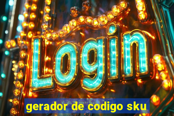 gerador de codigo sku